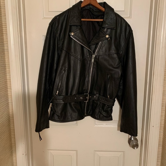 Men’s Biker Jacket - Picture 1 of 1